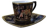 Pharaonic Tea Cup & Plate